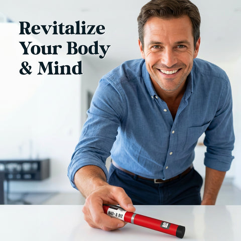 NAD⁺ & B12 Injections with Filtraphorix™ Technology (300,000 mcg)