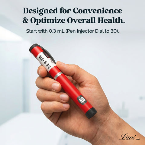 NAD⁺ & B12 Injections with Filtraphorix™ Technology (300,000 mcg)