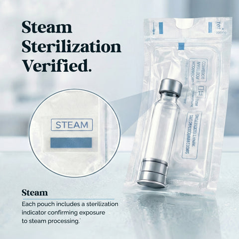 Sterile Peptide Pen Vials/Cartridges – 3 mL (10 Pack)