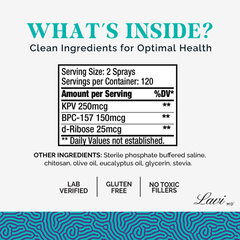 KPV+BPC-157 & D-Ribose Nasal Spray