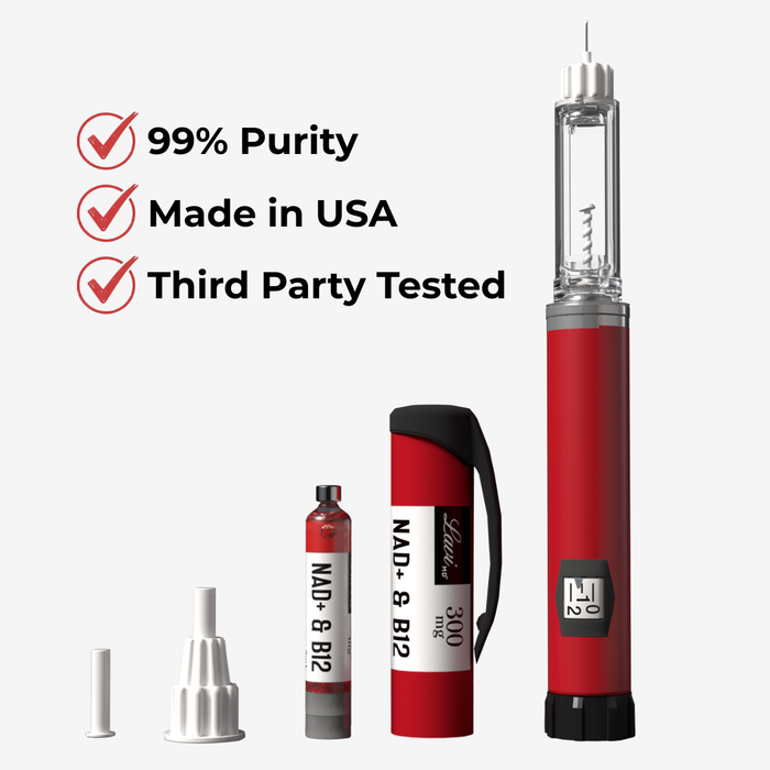 NAD⁺ & B12 Injections with Filtraphorix™ Technology (300,000 mcg)