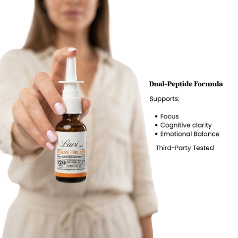 Semax + Selank Nasal Spray for Focus, Clarity & Calm Support
